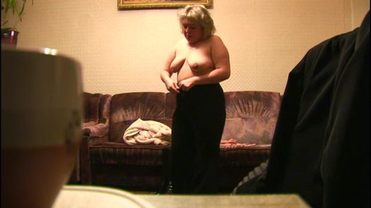 Домашняя эротика с толстой русской мамой