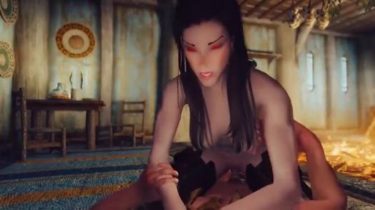 Порно из игры Skyrim