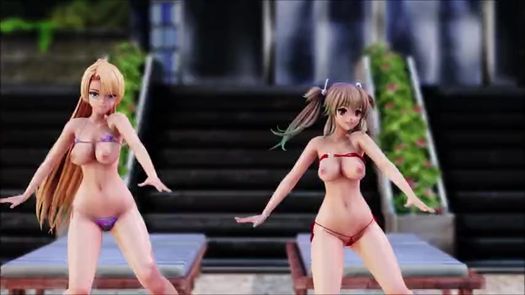 Японский порно мультик с танцовщицами