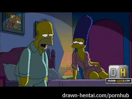 Мардж снимает стресс Гомеру после работы