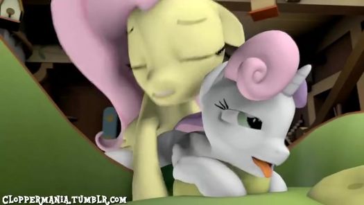 Нежный секс Пони